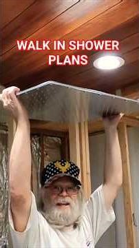DIY! Building a Walk In Shower From Scratch!
