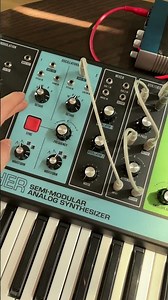 Independent Oscillator Filtering #mooggrandmother