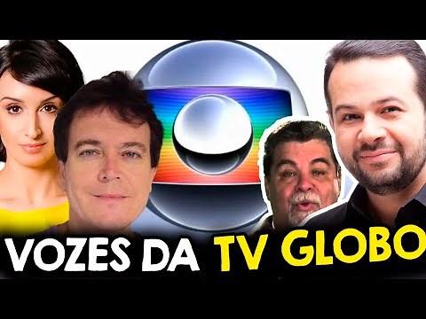 Meet the most famous announcers on TV Globo.