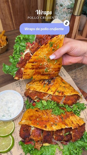 Wraps fáciles y deliciosos para la cena
