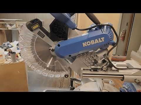 Kobalt 12" Sliding Miter Saw Review