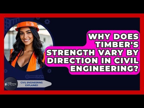 Why Does Timber's Strength Vary By Direction In Civil Engineering? - Civil Engineering Explained