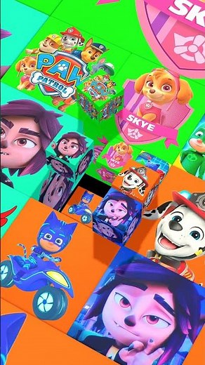 PJ Masks Night Ninja Shadow Run 🌀 #pjmasks #shorts