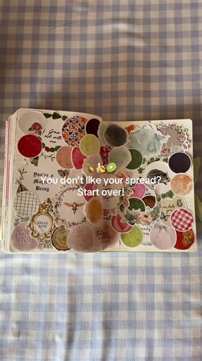 Creative Journaling Tips: Revamping Your Sticker Spread