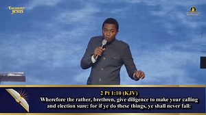 54K views · 3.2K reactions | Areas To Exercise Diligence-Apostle Michael Orokpo PhD Full message Title: Giving All Diligence For Full Sermon Download Encounter Jesus App on Playstore or IOS Click on the link in the comment Box to Download the App | Apostle Orokpo Michael | Facebook