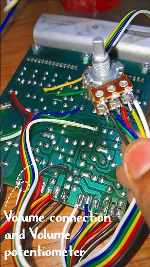 All connections of 4440 double ic Amplifier Board | Best Budget Stereo Amplifier | Full Review #diy