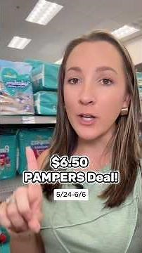 40% OFF Pampers Diapers! (5/24-6/6)