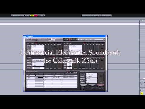 Cakewalk Z3ta+ Soundbank - Commercial Electronica