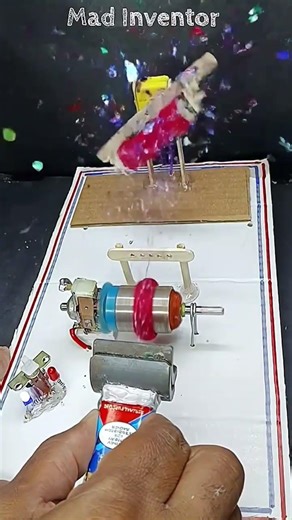 Amazing 🔌 Thread Winding Machine 🔥⚡ #experiment #hacks #ideas #schoolproject #amazing