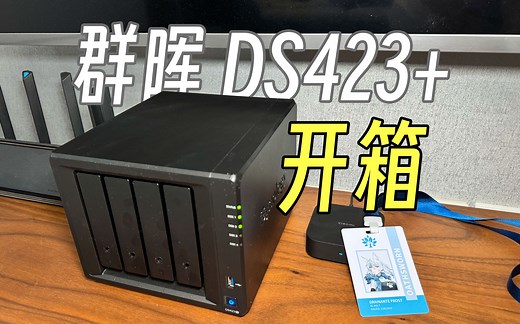 群晖DS423 沉浸式开箱