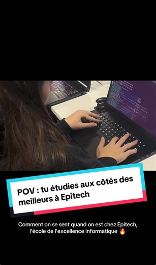 Comment on se sent quand on est étudiant à Epitech, l’école de l’excellence informatique. 🔥💪🏼 #tech #coding #programmation #programming