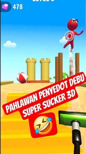 Super Sucker 3D: Vacuum Cleaner Hero! HAH‼️ #minigame #shorts #crazygames