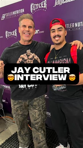 𝙉𝙖𝙩𝙚 𝘾𝙖𝙣𝙩𝙪 🇻🇦 on Instagram: "THE JAY CUTLER INTERVIEW🤯 • • Still doesn’t feel real… GOD IS GREAT! I got to meet and interview Jay Cutler, 4x Mr. Olympia and one of the greatest bodybuilders of all time! Someone I’ve watched, studied, and looked up to for years… now sitting with me in front of my camera. Moments like this remind me why I started. Proof that consistency, passion, and showing up actually open doors. LA Fit Expo was unreal. Grateful beyond words. 🐐🤯 • • • #jaycutler #m