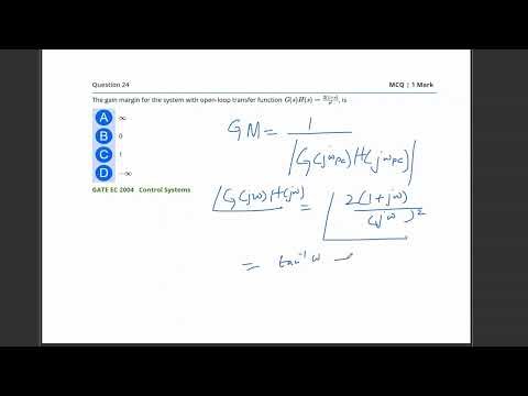 GATE 2004|ECE PYQ|CONTROL SYSTEM|STABILITY ANALYSIS|STEP-BY- STEP SOLUTION|24