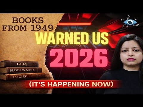 Books That Predicted 2026 | 1984 Surveillance State | AI Job Loss | Climate Crisis | Mind-Blowing
