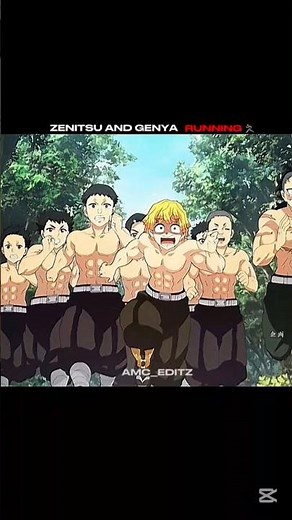 👉The Funniest Demon Slayer Running Scene Ever? 💨🐗🔥.#kimetsunoyaiba #fyp #tanjiro #inosuke #trending