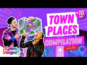 🏙️📍 Town Places Compilation | English Songs for Kids | Planet Pop