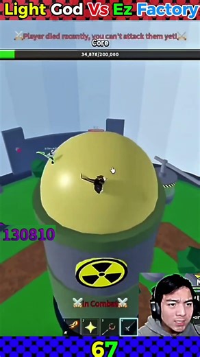 Light God Ez Factory #bloxfruits #roblox #jujubotv #fyp #amirkhanvoice
