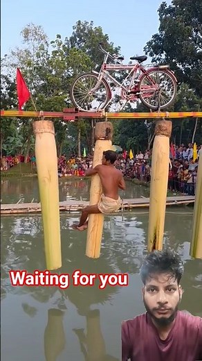 The Impossible Climb Village Guys Take on the Oily banana tree #mrbeast #challenge #algamingfun #fun