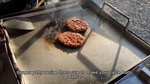 Burger Patty Recipe