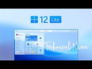 Windows 12 lite 2024 | Windows 12 Lite: The Ultimate Lightweight OS!