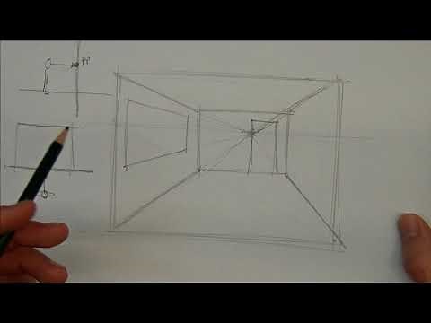 Tutorial: cómo dibujar interiores en perspectiva cónica sin medir