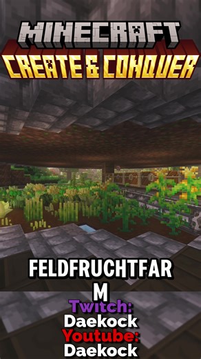 Create and Conquer Baumfarm läuft AMOK! 🌳 #createandconquer#minecraft#daekock Unsere Baumfarm in Create and Conquer ist jetzt komplett automatisiert – inklusive versteckter Feldfruchtfarm! In Create and Conquer fliegen die Items, der Storage platzt und nur der Server schwitzt. Siehst du das Chaos oder schon die perfekte Create and Conquer Farm der Zukunft? 🔗 Live auf Twitch: https://twitch.tv/daekock 🎥 YouTube Channel: https://youtube.com/@Daekock?sub_confirmation=1 📺 Story Mode: https://you