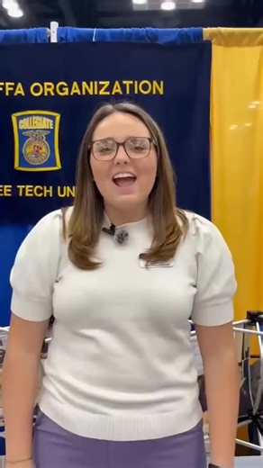 Tennessee Tech’s School of Agriculture had a great week connecting with the next generation of agricultural leaders at the National FFA Convention! 💛💙 #WingsUp #feelslikehome #tntechschoolofagriculture #tntech #agintheclassroom #nationalffaconvention #ffa25 #nationalffa | Tennessee Tech School of Agriculture