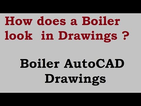 Boiler drawing in autocad | steam boiler 2d drawing | steam generator drawing