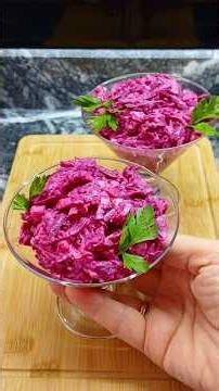 🥗BEETROOT SALAD WITH CHEESE🧀 #beetsalad #beetswithcheese #saladrecipe #delicioussalad #simplesalads