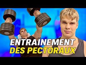 Entraînement des pectoraux 💪 🔥 5 exercices 🔥