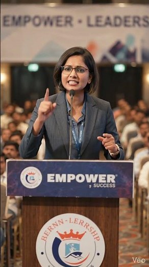 🔥 She Spoke & the Crowd Went Silent | Powerful Leadership Speech | Empower Success Summit