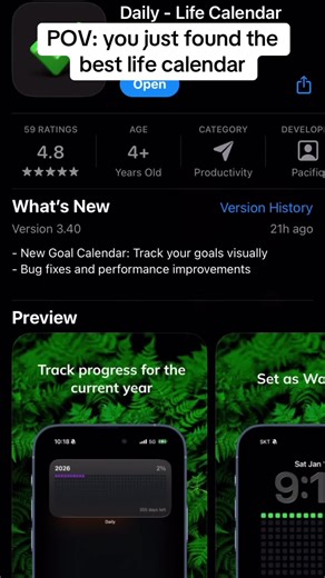 Check out Daily - life calendar! #fyp