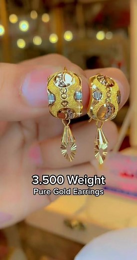 #ad For order come instagram(chandjewellers_05) #chandjewellers #puregold #foryou #earrings #latest #ad #new
