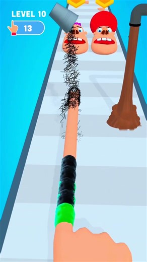 Finger Runner level 10 #shorts