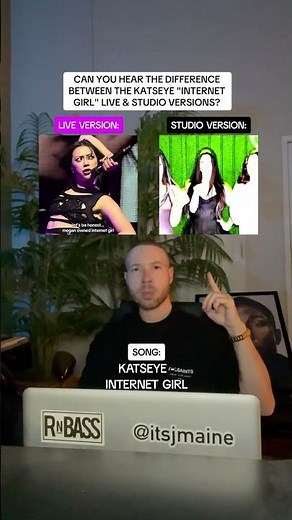 Can You Hear The Difference? KATSEYE “Internet Girl” Live Version Vs. Studio Version #shorts
