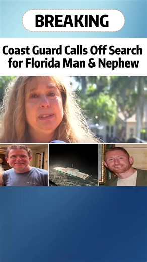 Recovery Mission for Missing Fishermen Off Florida Coast