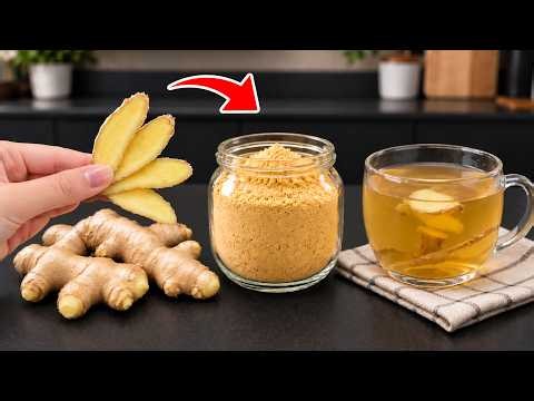 Before the Cold Season Arrives, I Always Make This Ginger Powder — So Simple & Surprisingly Useful!