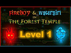 Fireboy and Watergirl 1 – Level 1 Walkthrough (Forest Temple)