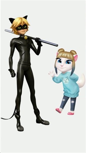 My talking Angela Zoey Ladybug Supercat #miraclous #mytalkingangela #ladybug #trending