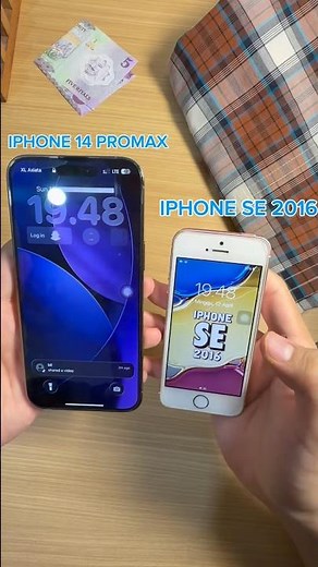 iPhone SE 2016 vs iPhone 14 Pro Max #iphome8plus