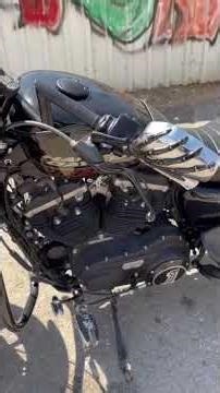 Harley Davidson Sportster XL883 2015 Model Chopper Cruiser Motorcycle Used from Owner 705 isimConten