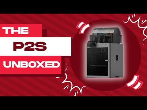 Bambu Lab P2S Unboxing – Full Setup & First Look (2026)