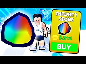 Getting THE INFINITY STONE in Lifting Legends! - Roblox