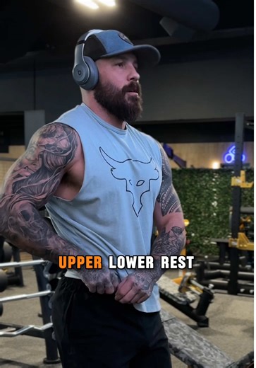 Nothing fancy, just a good quality exercises with max intensity! Get the hell out of there, hit legs the next day, rest, the repeat the cycle! Trying to add reps or increase weight over time! Hoping for exercise and workout to workout without tracking lifts but s one of the best ways to see no progress! If the goal is to build muscle and lose fat say “coach” in the comments! #strong #fatloss #weights