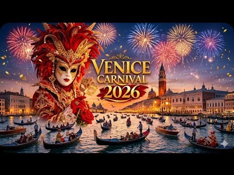 BEYOND THE MASKS: The Pure Magic of Venice Carnival 2026 (4K Cinematic) ❤️🇮🇹
