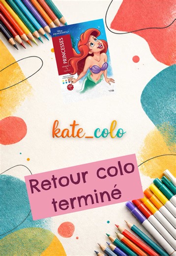 🧜‍♀️ Challenge tome Princesses : lettre A 🧜‍♀️ J’ai donc commencé à réaliser les colos dans le tome Princesses dans l’ordre alphabétique et j’ai commencé par Ariel. Je reviendrai dans une autre vidéo vous parler de ce challenge que j’avais annoncé pour 2026 et je me rends compte que j’ai vu trop grand 😅 je vais donc adapter tout ça ! 😉 En attendant que vous laisse avec la découverte de ce colo qui est magnifique 🤩 Ariel est vraiment ma préférée ❤️ 🎨 code couleur en fin de vidéo 📚 Princess
