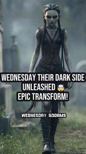 Wednesday Addams Girls Transform Into Their Hyde Forms | Realistic Horror Evolution