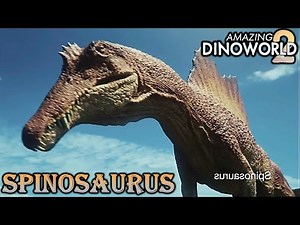 amazing Dinoworld 2 spinosaurus screen time