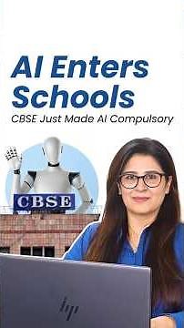 CBSE Introduces AI & Computational Thinking From Class 3 | Future Skills in Schools!